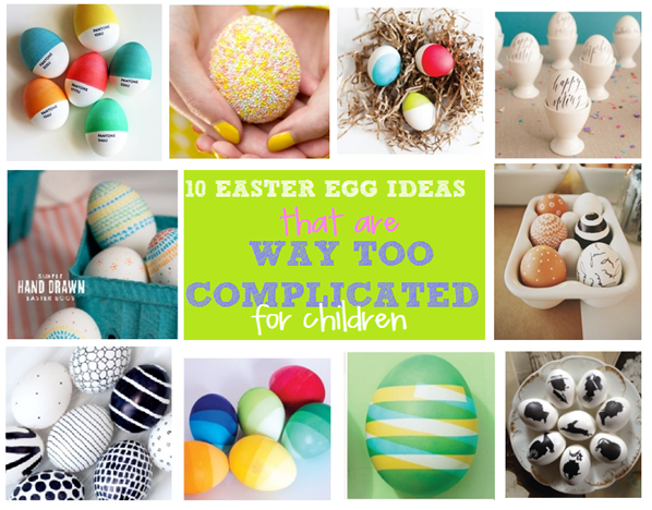 The slacker mom’s guide to dying Easter eggs with small children - Rage ...